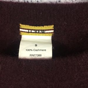 J. Crew Sweaters - J Crew Cashmere Crew Neck Maroon Sweater J. Crew Sweaters - J Crew Cashmere Crew Neck Maroon Sweater